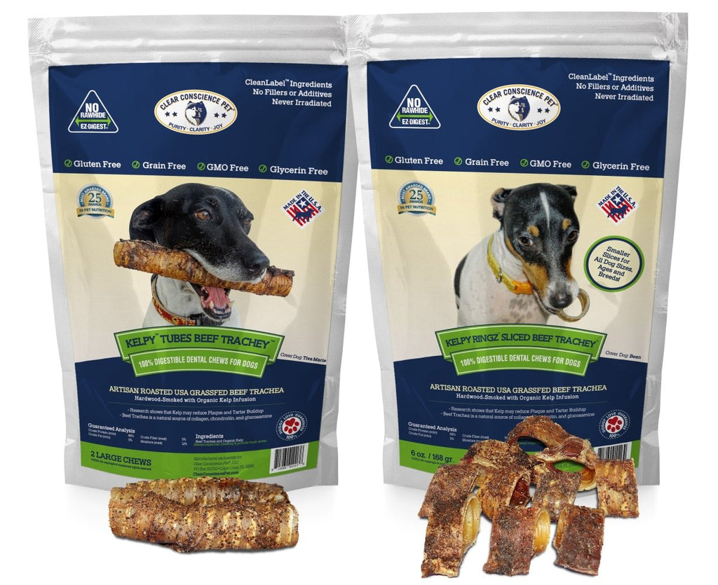 Clear Conscience Pet® launches Kelpy™ Chews, the first dental chews made from Kelp-Infused Beef Trachea - Clear Conscience Pet