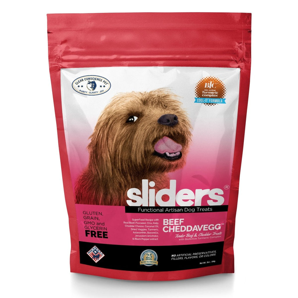 Sliders® Beef Cheddavegg™ - Clear Conscience Pet